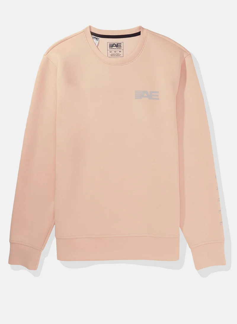 امريكان ايجل 24/7 Good Vibes Crew Neck Sweatshirt