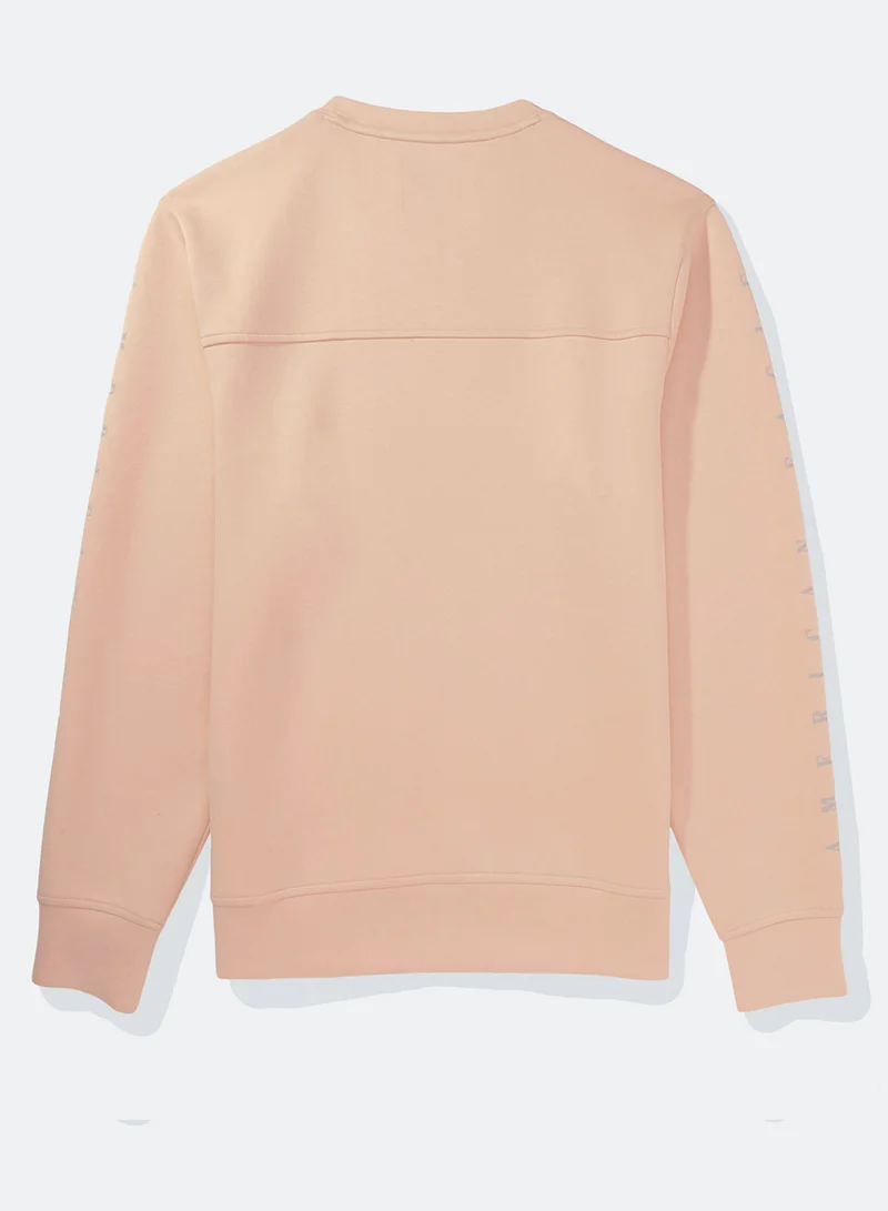 امريكان ايجل 24/7 Good Vibes Crew Neck Sweatshirt