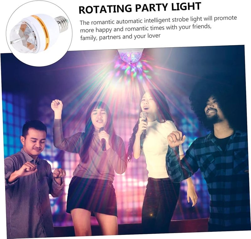 مصباح ديسكو 3W RGB دوار مع تأثير ستروب لإضاءة الحفلات والمراحل المنزلية والفعاليات - Image 4
