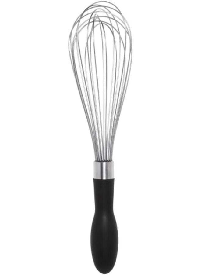 OXO Good Grips Balloon Whisk, Black, 28cm - Image 1