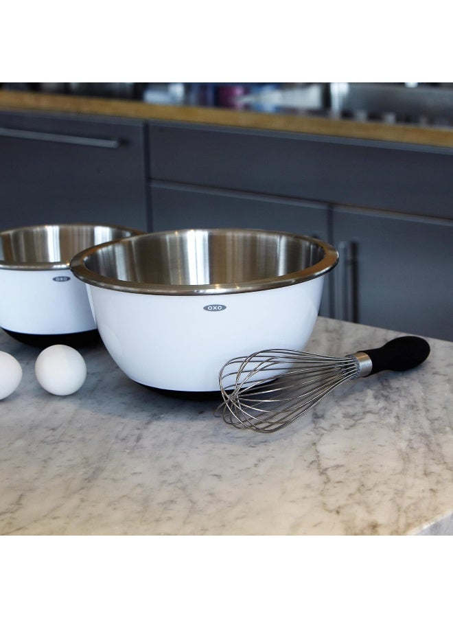 OXO Good Grips Balloon Whisk, Black, 28cm - Image 2