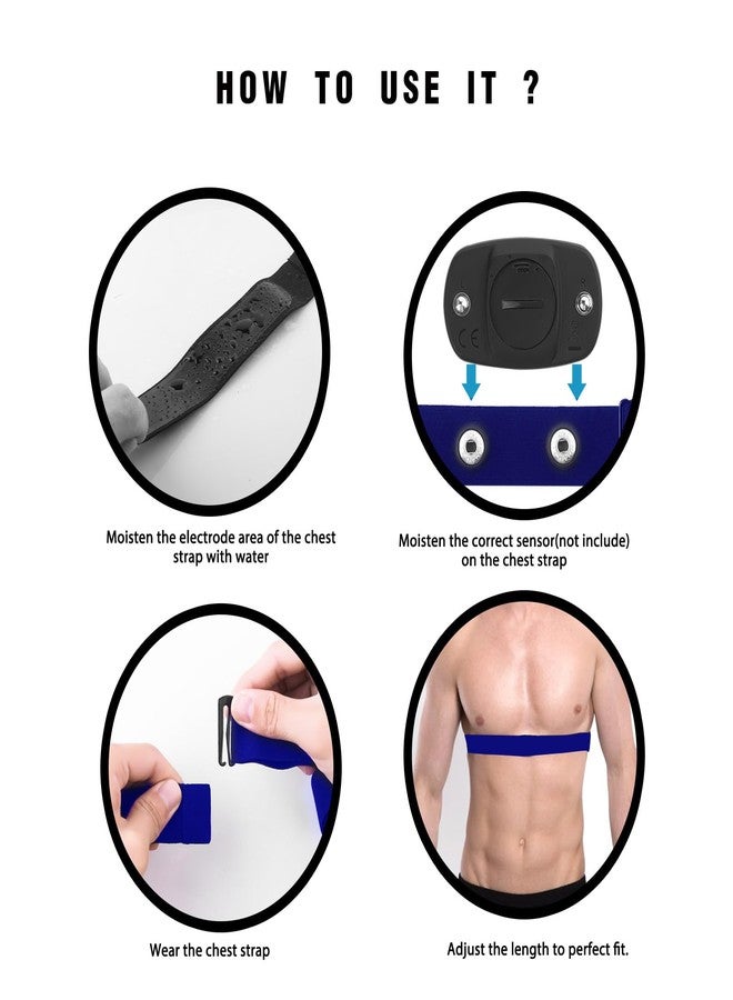 fitspur Heart Rate Monitor Chest Strap Replacement for Polar H10 H9 H7, Adjustable HRM Soft Strap Compatible With Polar Heart Rate Sensor (Green) - Image 5