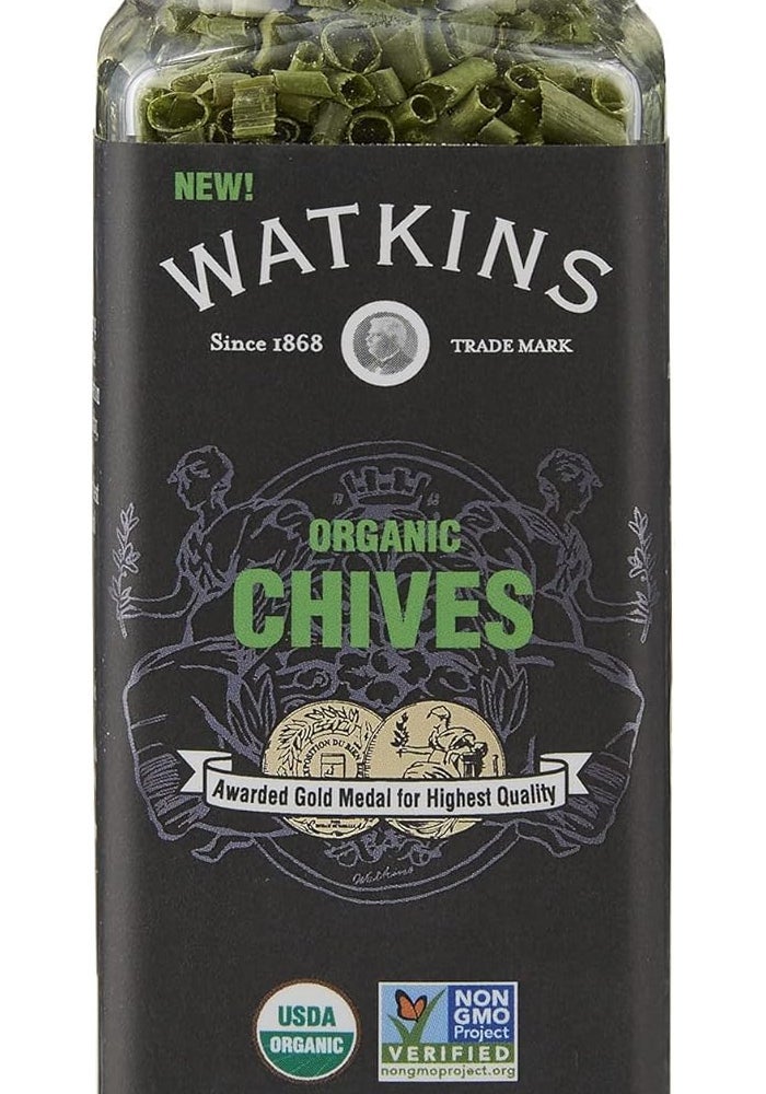 Watkins Organic Chives - 0.2 oz (5 g) - Non-GMO and USDA Organic - Image 1
