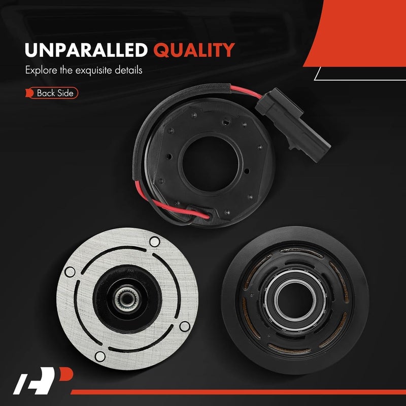 A-Premium AC Compressor Clutch Kit for Jeep Grand Cherokee and Commander - Image 5