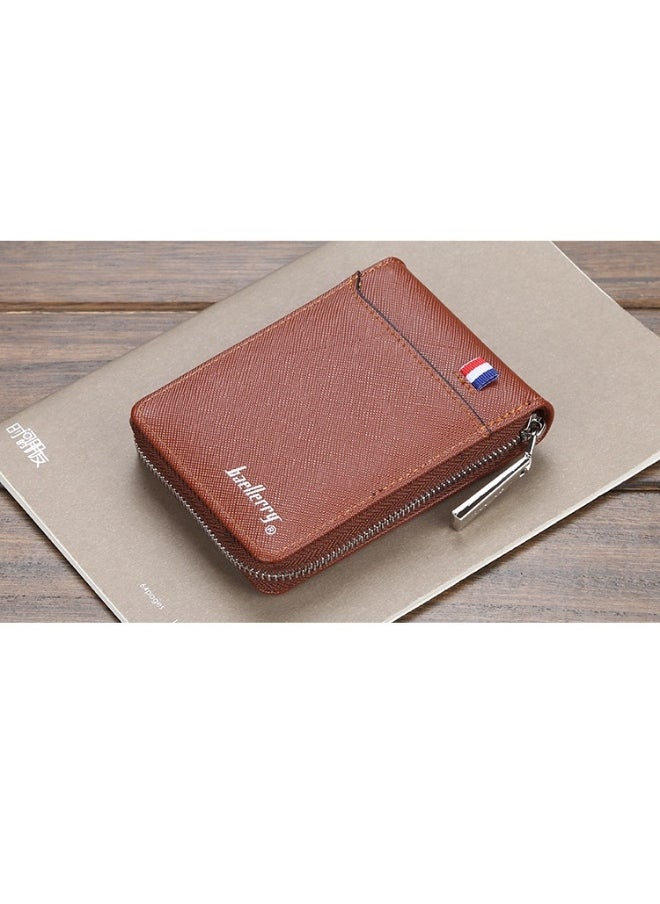 baellerry Men's Wallet Card Bag Creative Multi-card Organ Card Sleeve Credit Card Bag Coin Wallet  - Image 2