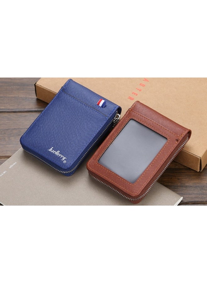 baellerry Men's Wallet Card Bag Creative Multi-card Organ Card Sleeve Credit Card Bag Coin Wallet  - Image 3