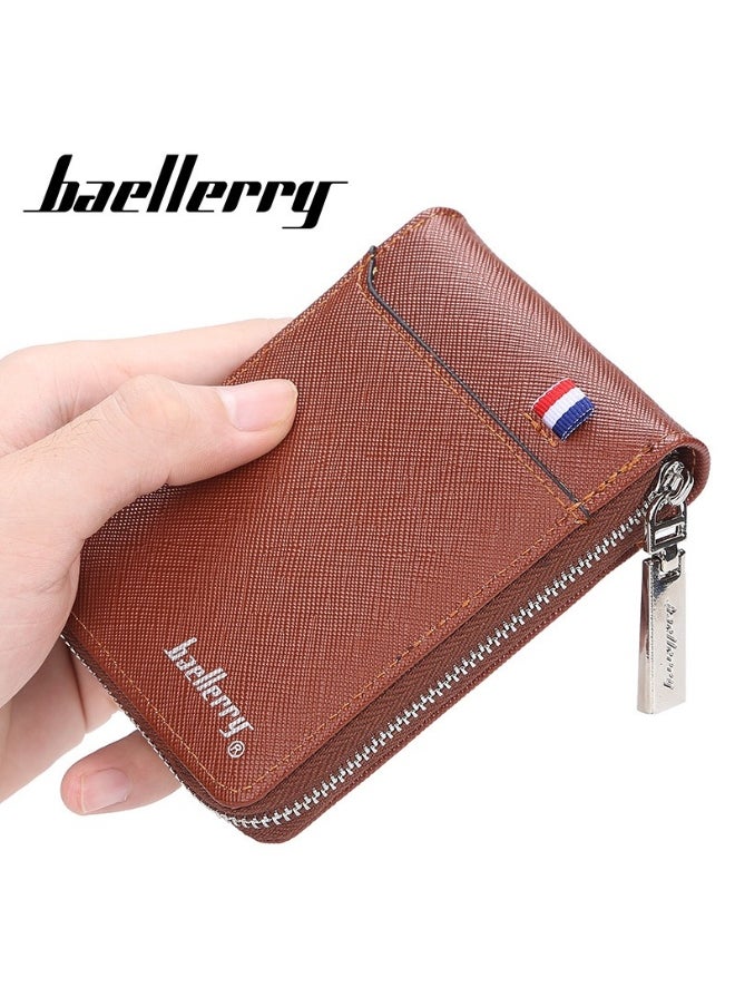 baellerry Men's Wallet Card Bag Creative Multi-card Organ Card Sleeve Credit Card Bag Coin Wallet  - Image 5