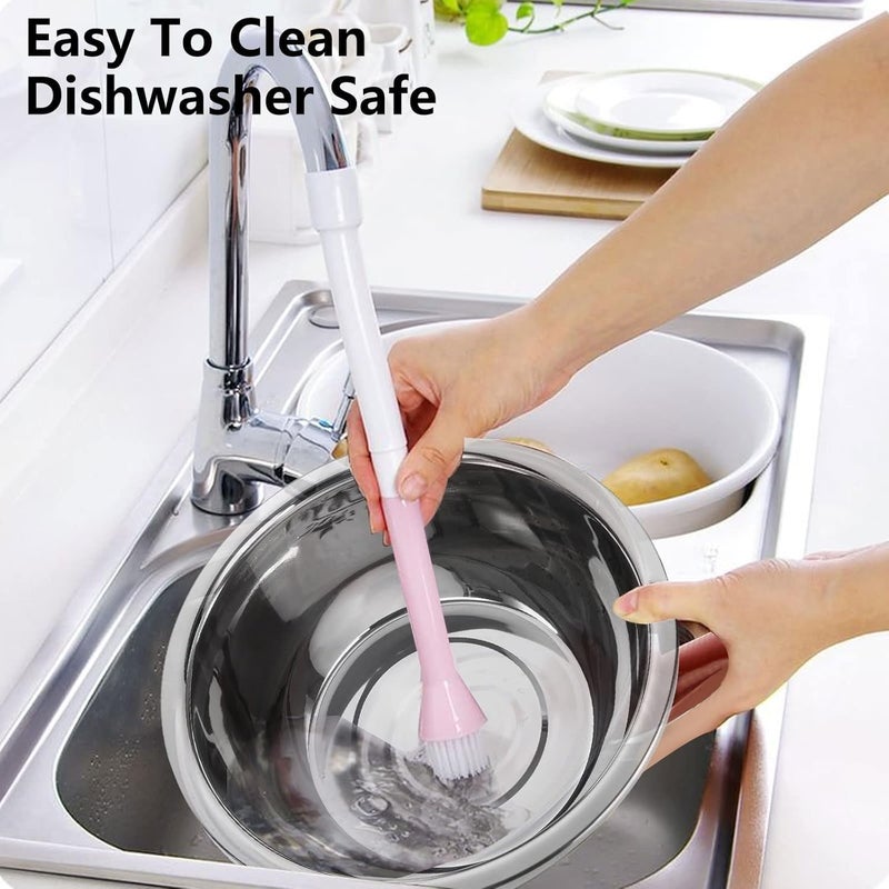 PIPULSE Stainless Steel Rice Washing Bowl Mixing BowlsVegetable Fruit Washing Bowl Colander Set for Metal Strainer Set Microporous Colander Pasta Straining Cleaning and Fruit Draining Noodle - Image 3