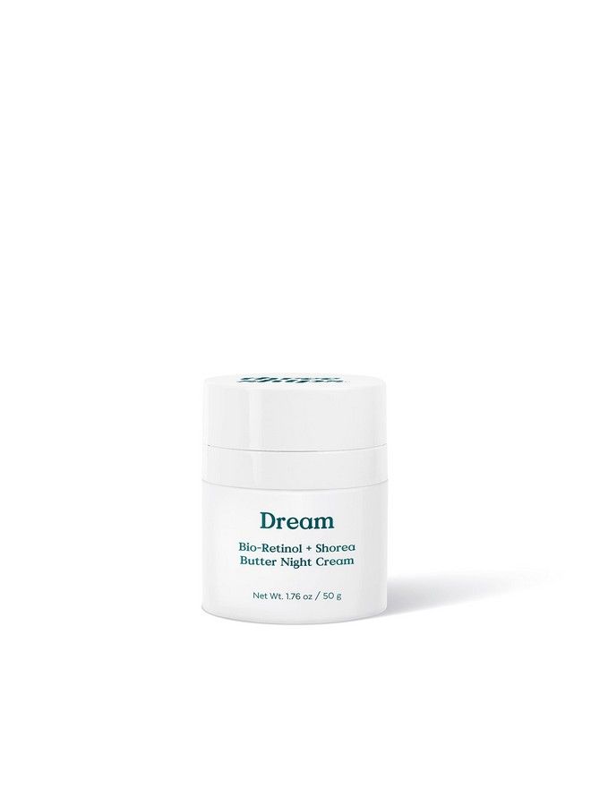 Three Ships Dream Bioretinol + Shorea Butter Night Cream Vegan Night Moisturizer Face Cream Hydrates & Repairs Skin As Seen On Dragons’ Den Antiaging Bioretinol Cream For All Skin Types 50G - Image 1