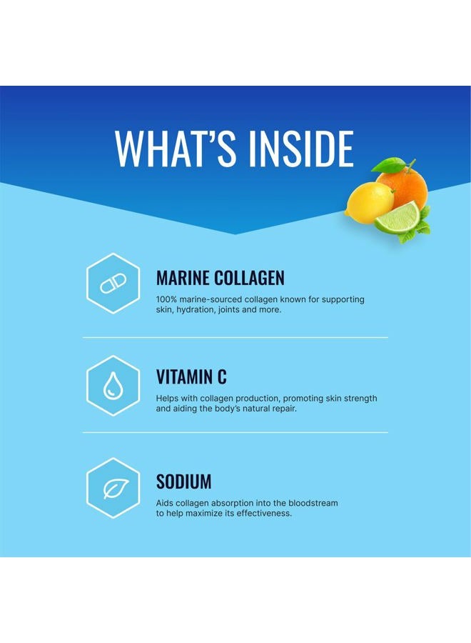 Approved Science Collagen Pills - Absorbable Marine Collagen Types I and III - 60 Tablets - Healthy Hair and Skin - Vitamin C, Sodium, and Bioperine for Fast Results - Non-GMO, Made in USA  - Image 2