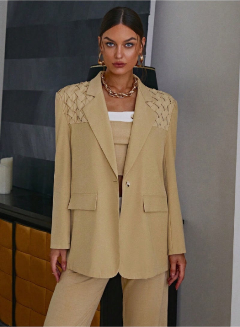 SIMPLEE Versatile Women's Coat Elegant Daily，Work，Date Outfit