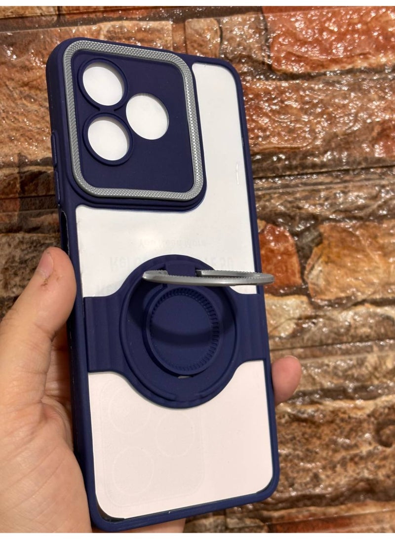 جراب خلفي علي شكل دائره متوافق مع تليفون Oppo A5 pro - Image 3