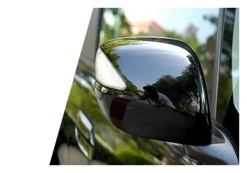 Red Right Side Mirror Cover With Lamp For Car 2008 To 2013 Model 1 Pcs - Image 5