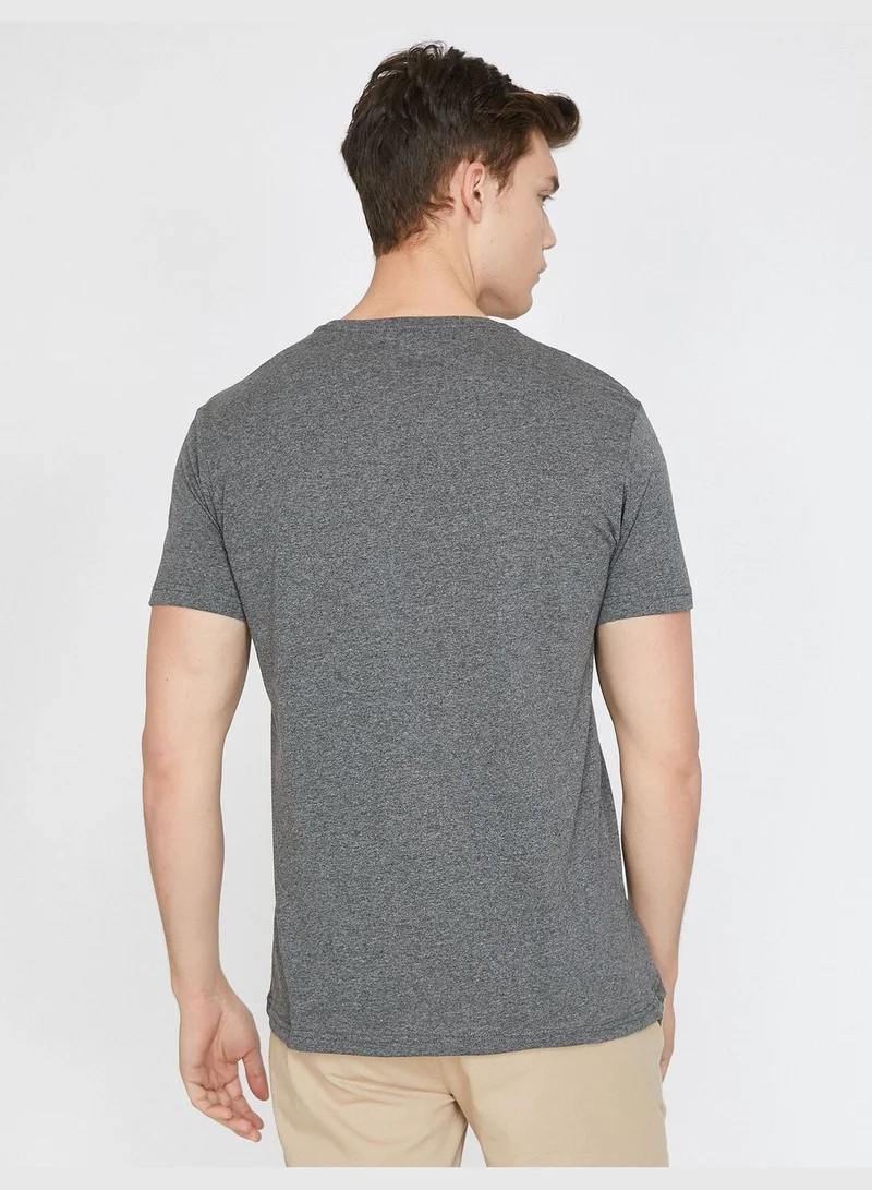 KOTON Letter Printed T-Shirt