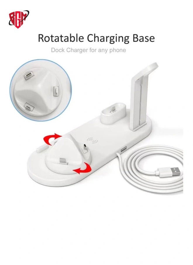Professional Fast Wireless Charger for Apple iPhone,/Android/Smartwatch and Air Pods