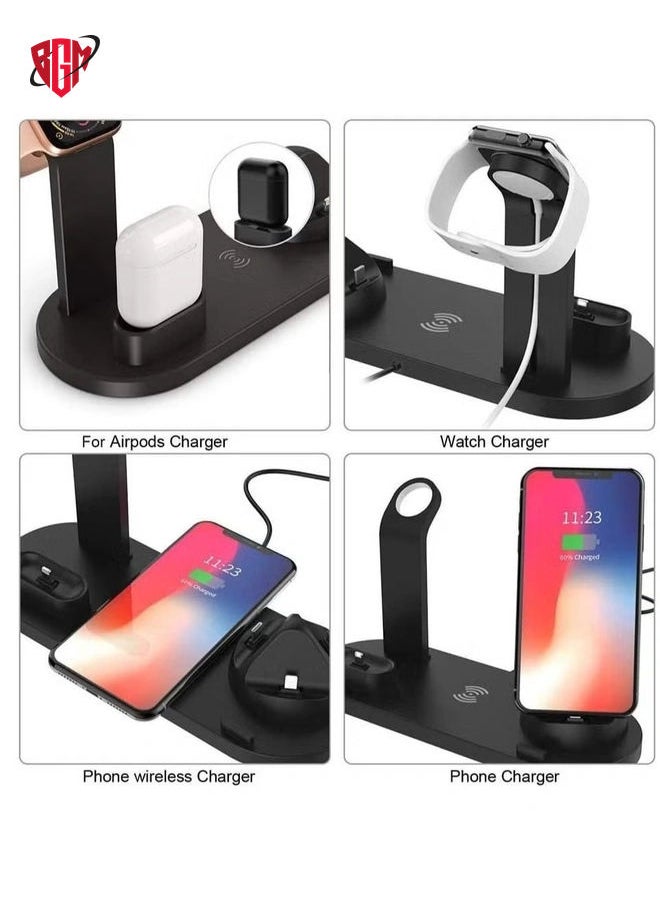 Professional Fast Wireless Charger for Apple iPhone,/Android/Smartwatch and Air Pods