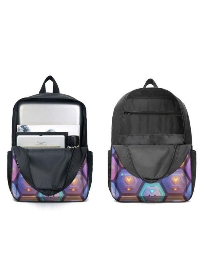 Bright Li Fire Unlock the new fashion of childish fun! Three-piece set of bags, cartoon elements for children and teenagers (students, children, friends' outings, mountain climbing, schooling, etc. can be used) - 9 - Image 4