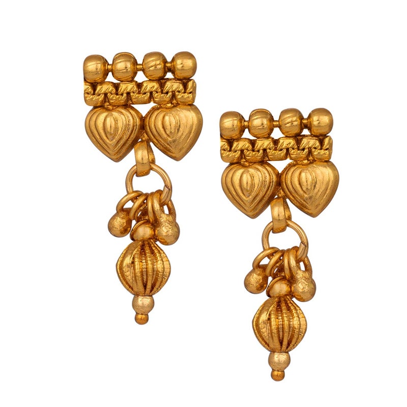 JFL - Jewellery for Less Copper Gold Plated Necklace Set for Women & Girls.… - Image 2