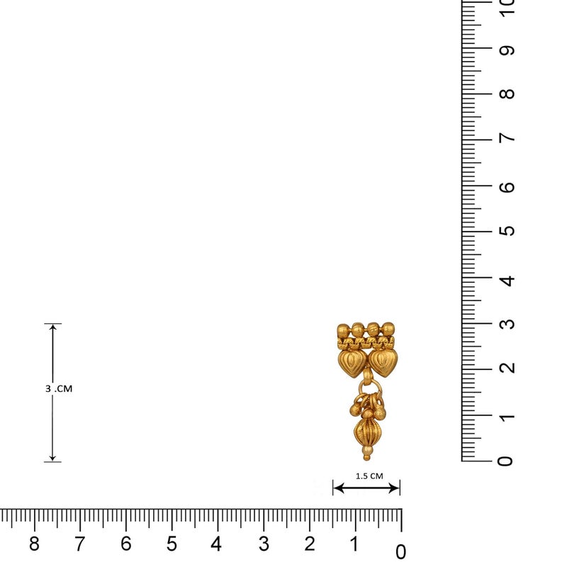 JFL - Jewellery for Less Copper Gold Plated Necklace Set for Women & Girls.… - Image 4