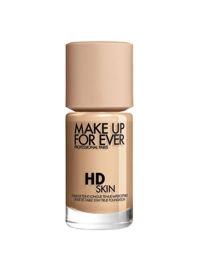MAKE UP FOR EVER HD Skin Foundation - 2Y20 - Soft Beige - 30 ml  - Image 1