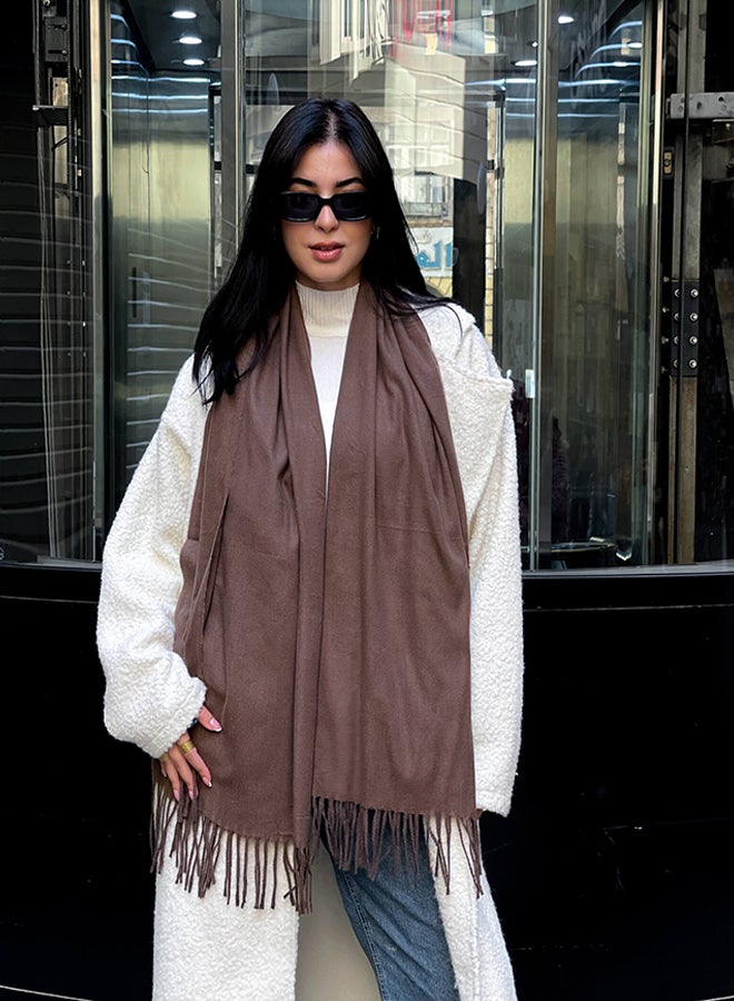 Tie Shop Tie Shop - Doux Shawls - Brown For Women