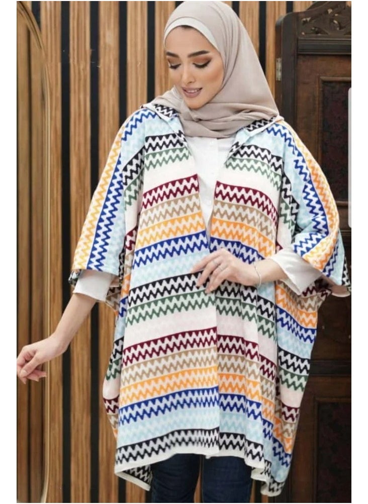 FAMILY cotton Colorful knitted jacket 