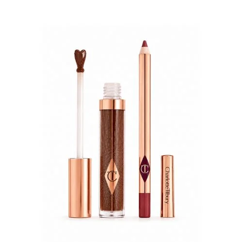 شارلوت تلبوري Charlotte Tilbury Pillow Talk Lip Duo, Savings 20%