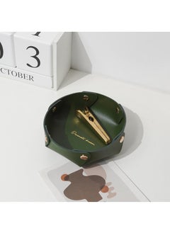 Y&D Nordic Desktop Storage Box Key Door Cosmetic Jewelry Entrance Sundry Storage Box Products-Wine RedL  - Image 2
