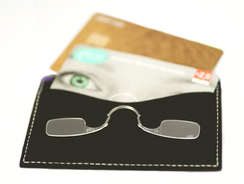 glens Unisex Armless Reading Glasses - 3 Readers in +1.5 Carbon Pack- Emergency Lightweight Pocket Ultra Thin Readers - Reading Glasses Men & Women - 4 Colors 4 Diopters Available - Image 4