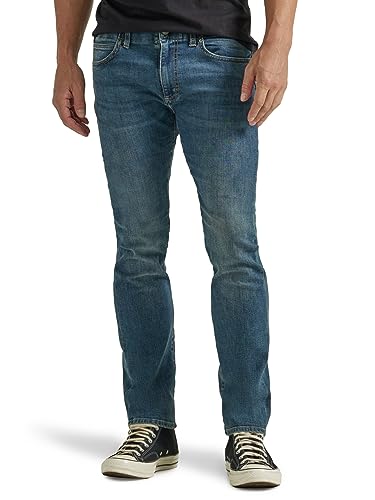 Lee Men's Extreme Motion Slim Straight Jean Cortez 36W x 32L - Image 1