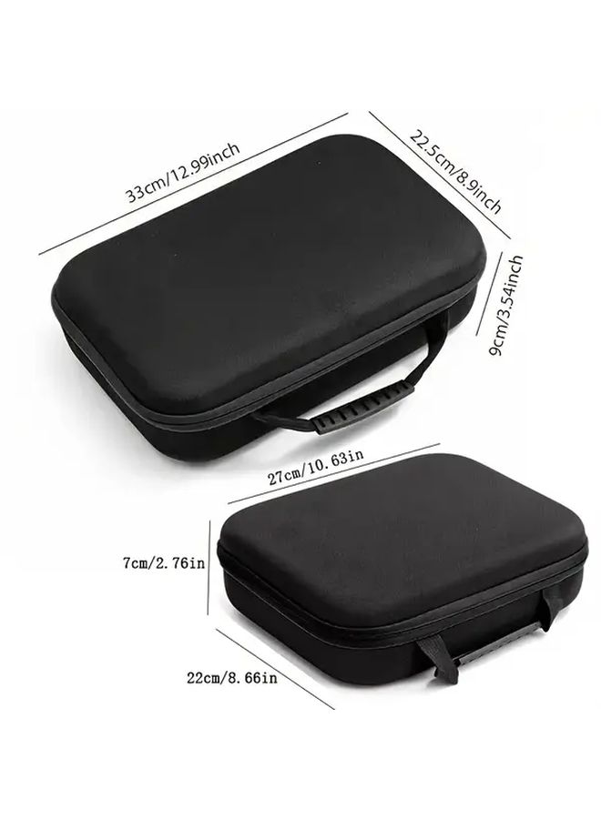 Heavy Duty Large Tool Organizer Case With Multi Compartment Storage Waterproof Tool Bag Top Lid Zippered Pocket For Power Tools Wrenches Screwdrivers Pliers DIY Automotive Home Workshop Organization Portable Storage Box - Image 4