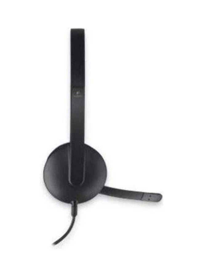Logitech H340 Stereo Usb Headset Black - Image 3