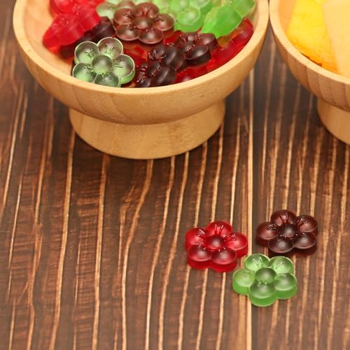 Amyandone Flower Silicone Mold, Small Plum Blossom Shaped Flower Molds with 70 Cavities for Making Chocolate/Candy/Gummy/Cookie/Jelly/Ice Cube/Edible Flowers for Cake Decorating, Wintersweet Mold, with Scraper - Image 4