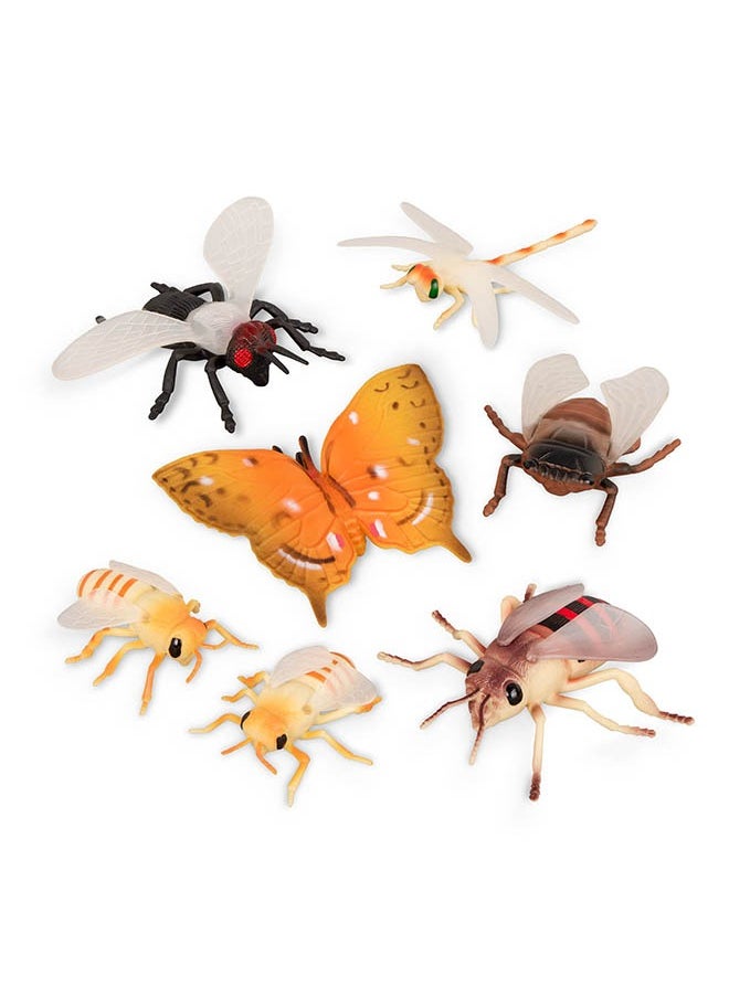 Terra by Battat 60 Pieces Critters & Crawlers World Playset in Bucket, Critters & Crawlers World-Le Monde Des Critters Et Crawlers, Detailed & Realistic Figures for Kids 3+ Years  - Image 4