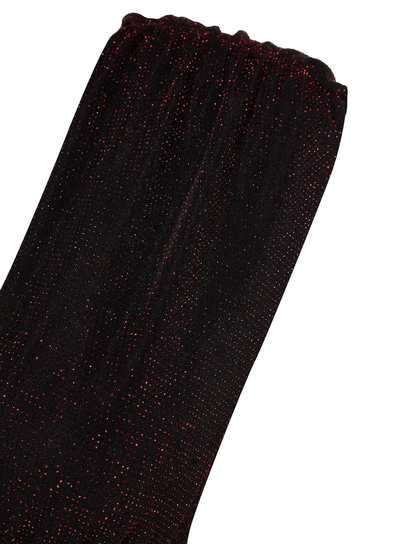 trendyol Shimmering V-Neck Dress