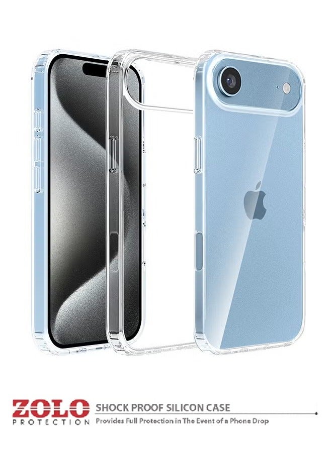 Zolo غطاء واقي شفاف و 2 قطعة زجاج مقسى 9D واقي شاشة فائق الشفافية لآيفون إير - Image 5