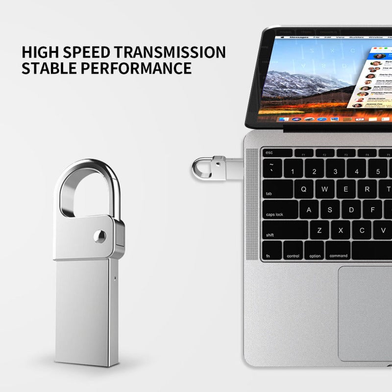 128GB USB 2.0 Flash Drive - High Speed Transmission Stable Performance, Compact Portable Design for Laptop, Car Stereo, Smart TV - Image 5