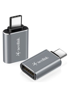 neolink NEOLINK USB A 3.1 أنثى إلى USB C ذكر محول محول 10 جيجابت في الثانية 60 وات نقل بيانات عالي السرعة متوافق مع MacBook Pro/ iPad Pro/ Samsung Galaxy S23/ أجهزة الكمبيوتر المحمولة/ iPhone/ Huawei/ Xiaomi  - Image 1