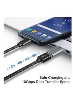 neolink NEOLINK USB A 3.1 أنثى إلى USB C ذكر محول محول 10 جيجابت في الثانية 60 وات نقل بيانات عالي السرعة متوافق مع MacBook Pro/ iPad Pro/ Samsung Galaxy S23/ أجهزة الكمبيوتر المحمولة/ iPhone/ Huawei/ Xiaomi  - Image 5