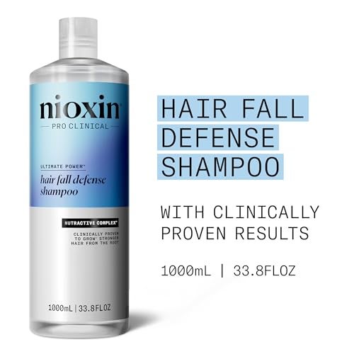 Nioxin Hair Fall Defense Shampoo | Activates Hair Follicles for Visibly Less Hair Loss | With Niacinamide, Caffeine, Lauric Acid, and Sandalore | 33.8 Fl Oz. - Image 2