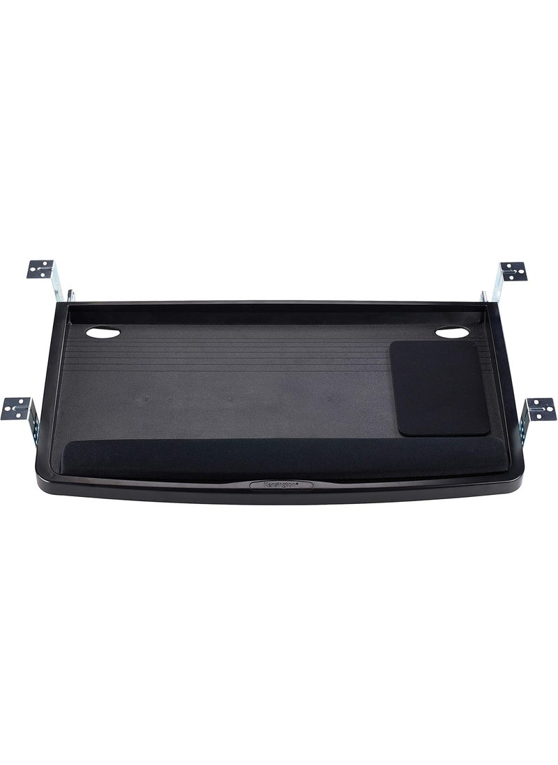 Kensington Kensington Keyboard Tray Under Desk SmartFit Ergonomic SlideOut Keyboard Drawer with Cable Management ExtraWide Height Adjustable Keyboard Holder 245 x 1175 Black K60004US  - Image 1