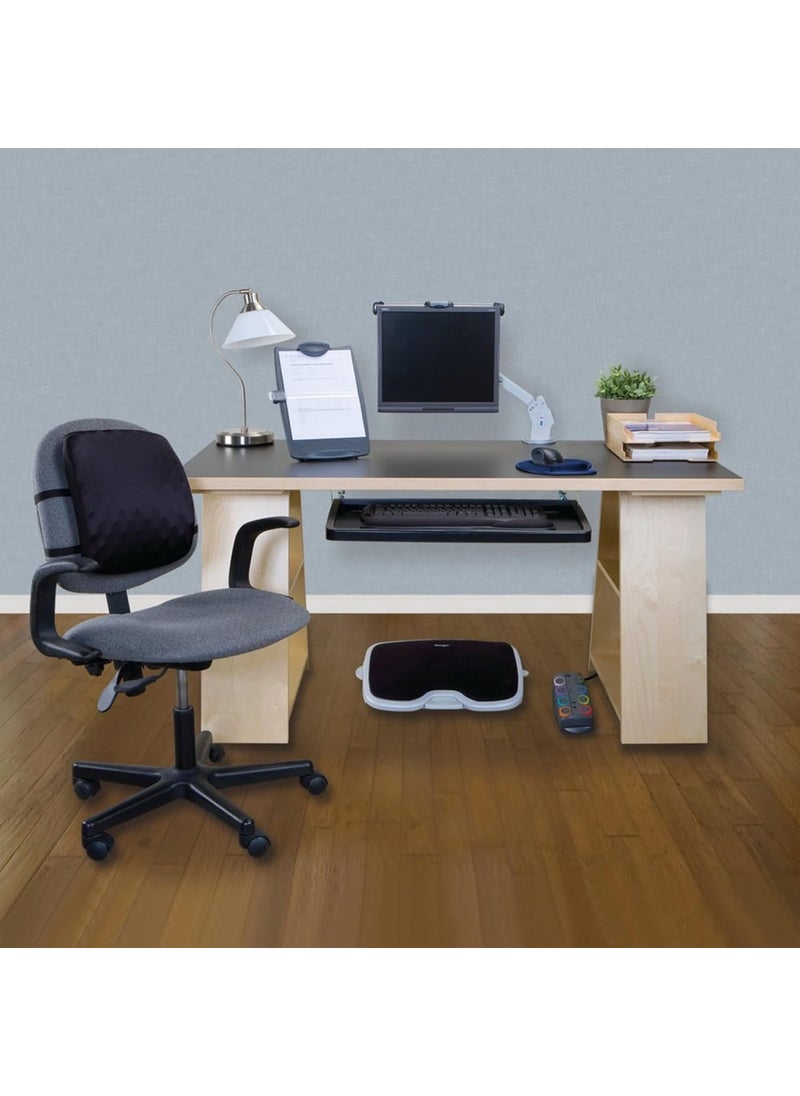 Kensington Kensington Keyboard Tray Under Desk SmartFit Ergonomic SlideOut Keyboard Drawer with Cable Management ExtraWide Height Adjustable Keyboard Holder 245 x 1175 Black K60004US  - Image 2