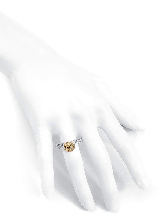 Harry Potter The Carat Shop Golden Snitch L Silver Gold Metal Ring Gift Boxed, SSR0004-L - Image 5