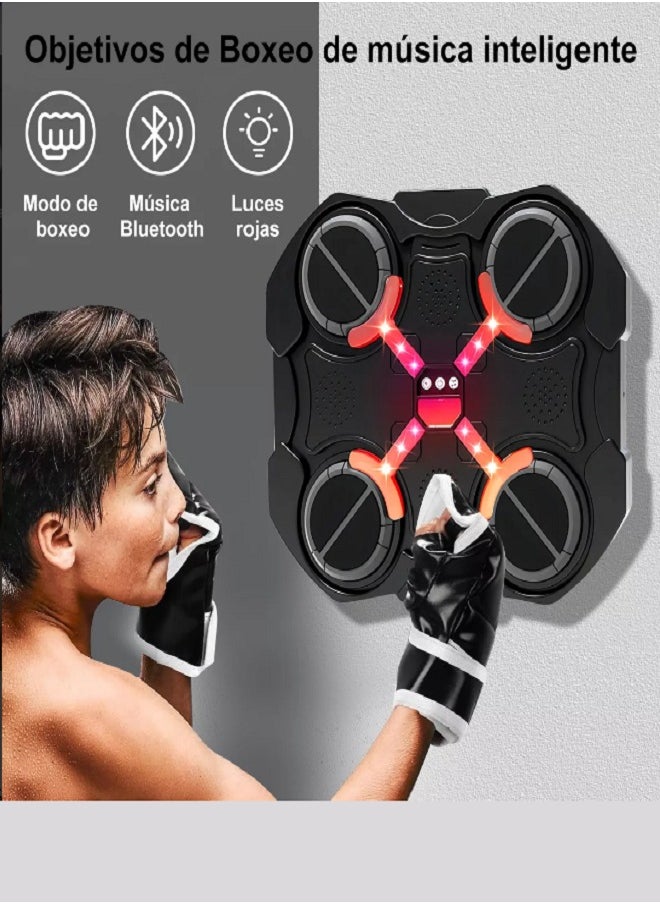 Box - Musical Boxing Target Sport Game with LED Lights, Music Mode, Interactive Boxing Practice - Image 1