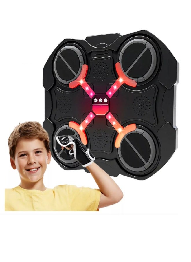 Box - Musical Boxing Target Sport Game with LED Lights, Music Mode, Interactive Boxing Practice - Image 1