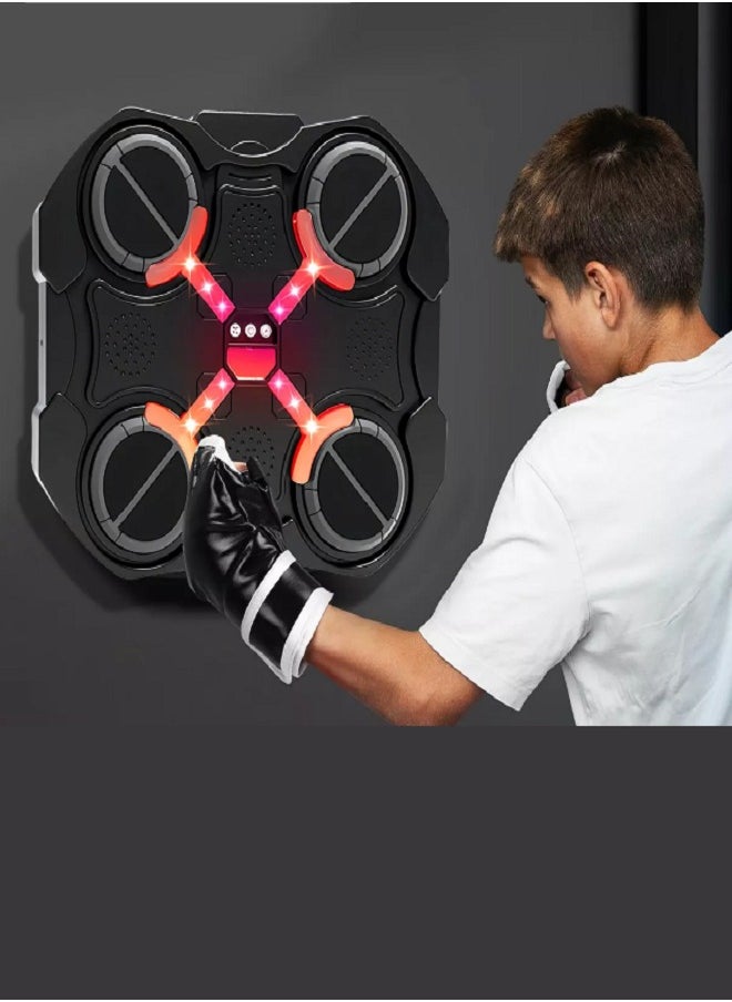 Box - Musical Boxing Target Sport Game with LED Lights, Music Mode, Interactive Boxing Practice - Image 1