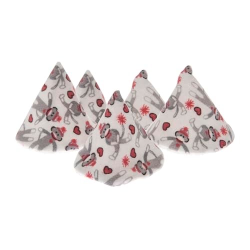 Beba Bean Pee-Pee Teepee Sock Monkey White - Cello Bag - Image 1