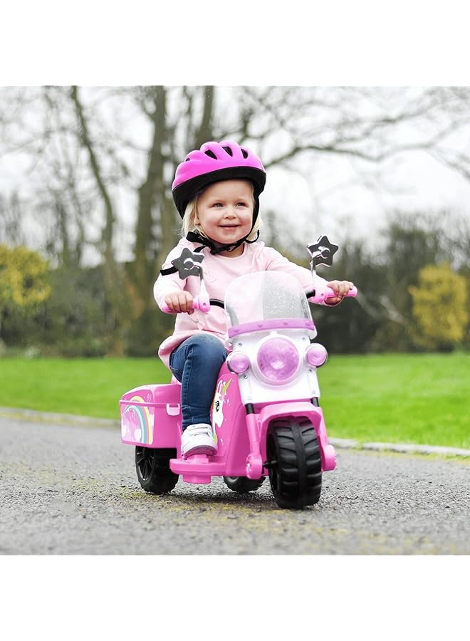 إيفو دراجة ثلاثية العجلات إلكترونية يونيكورن مع ضوء وصوت وردي 1437561 - Image 2