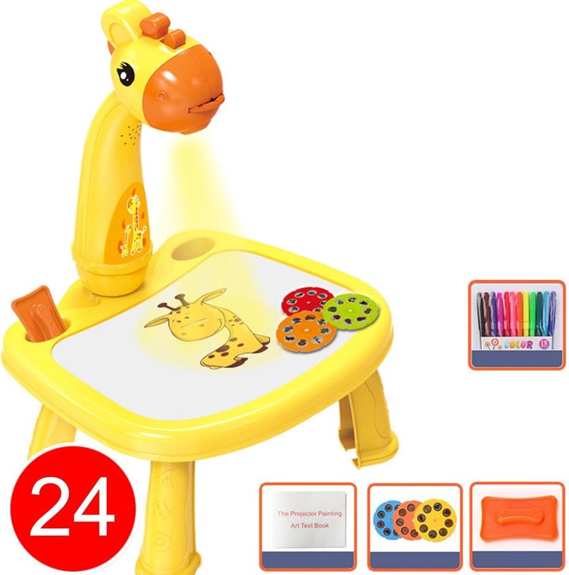klarako Drawing Projector for KidsChildren Projection Drawing Board, Trace and Draw Projector Toy, Improve Creativity Imagination, Christmas Learning Games for Kids Ages (H) - Image 3