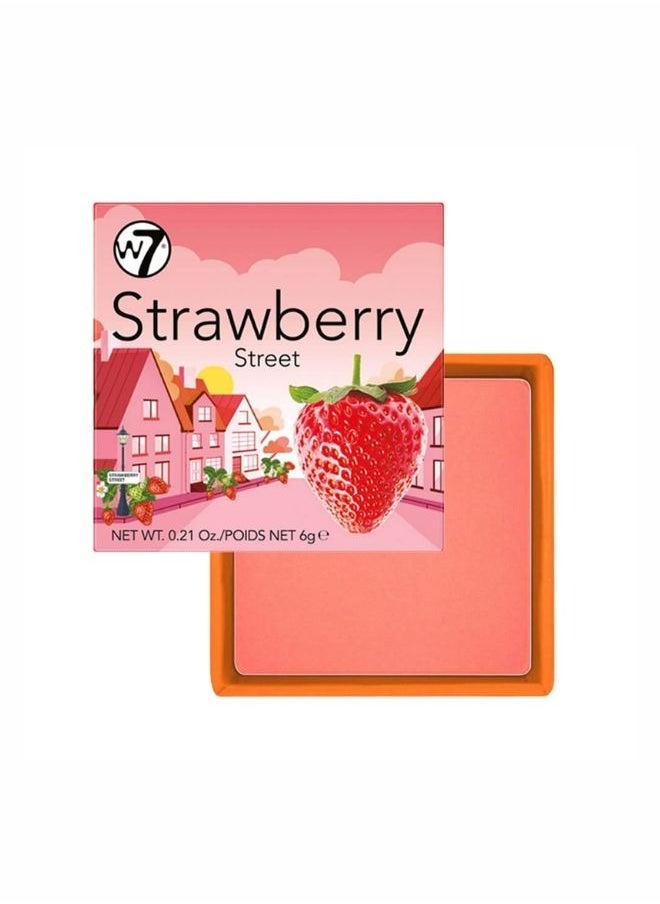 W7 Cosmetics W7 The Boxed Blusher Strawberry Street  - Image 4